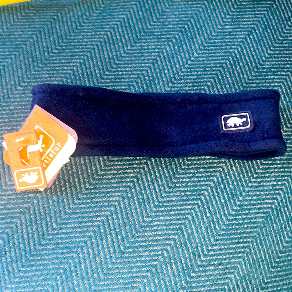 NWT- Turtlefur Navy Fleece Women's Head Band